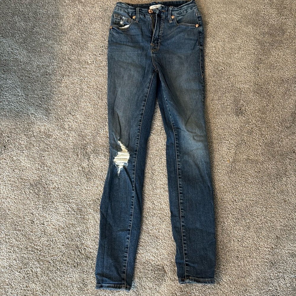 Good American jeans size 0 25 good wait jeans